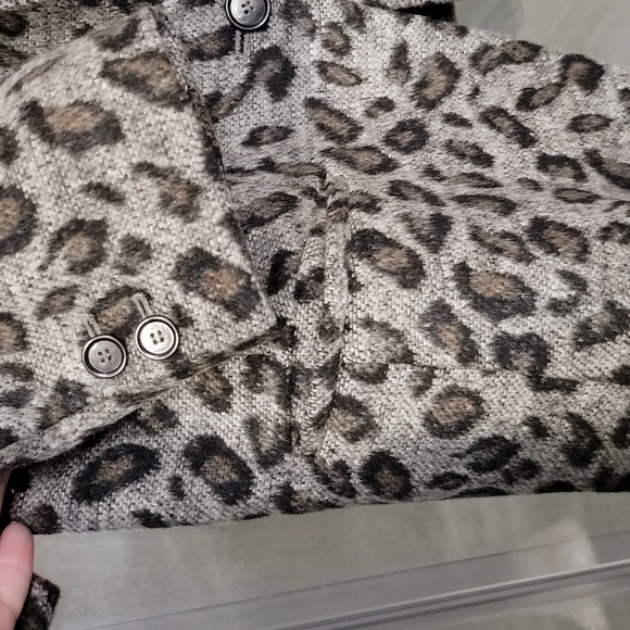 LOFT CHEETAH PRINT BLAZER - Picture 3 of 5